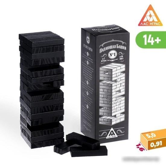 Настольная игра Лас Играс Падающая башня. №1 4571708
