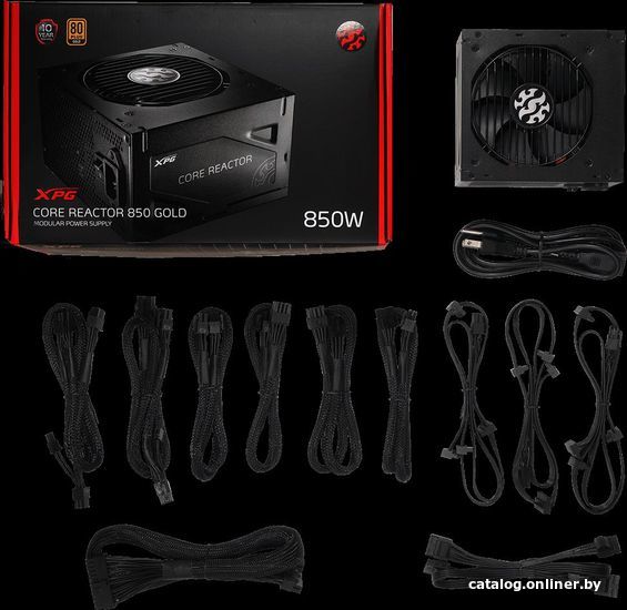 Блок питания ADATA XPG Core Reactor 650W 80+ COREREACTOR650G-BKCEU