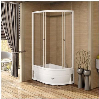 Душевой уголок Radomir 120x80 L 1-03-1-1-0-0090 (прозрачное стекло)