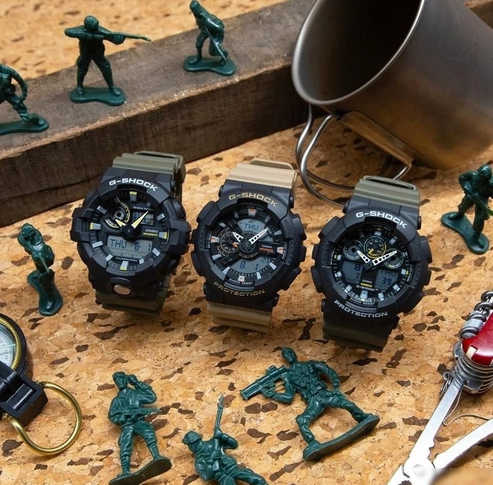 Наручные часы Casio GA-100TU-1A3
