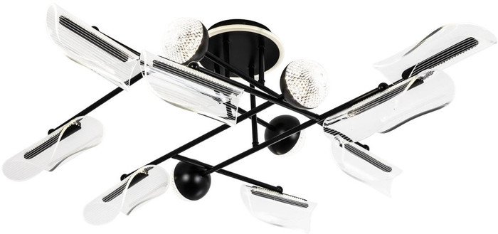 Люстра средней высоты LED4U L3200-12 BK