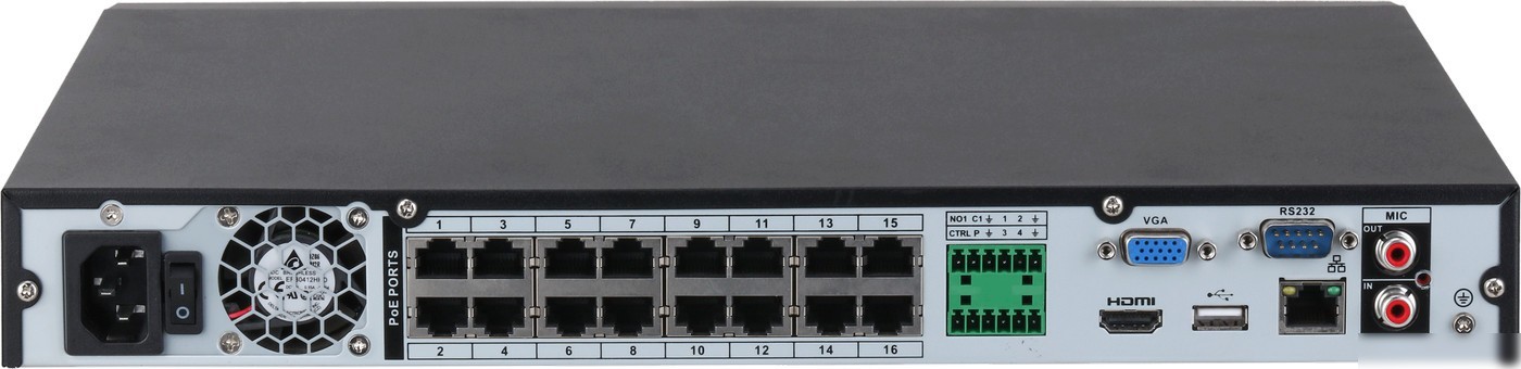 Сетевой видеорегистратор Dahua DHI-NVR4216-16P-EI