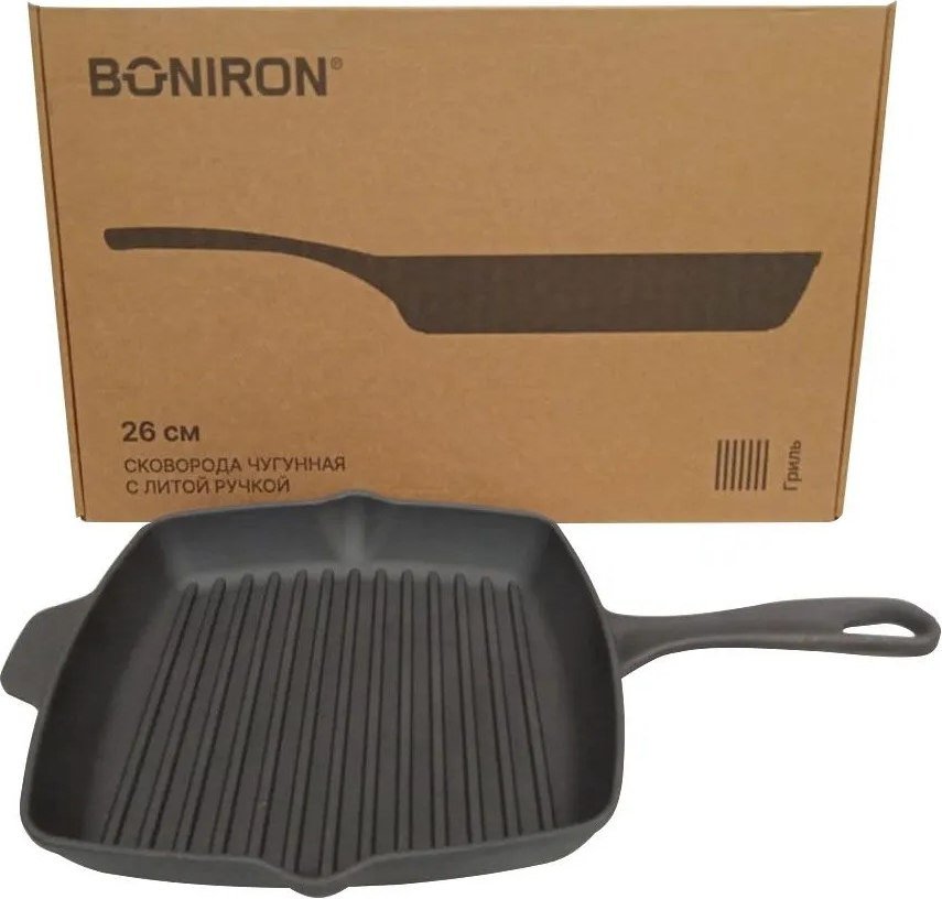 Сковорода-гриль Boniron ВГ26-01