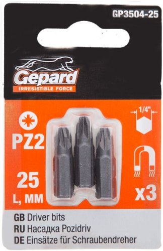 Набор бит Gepard GP3504-25