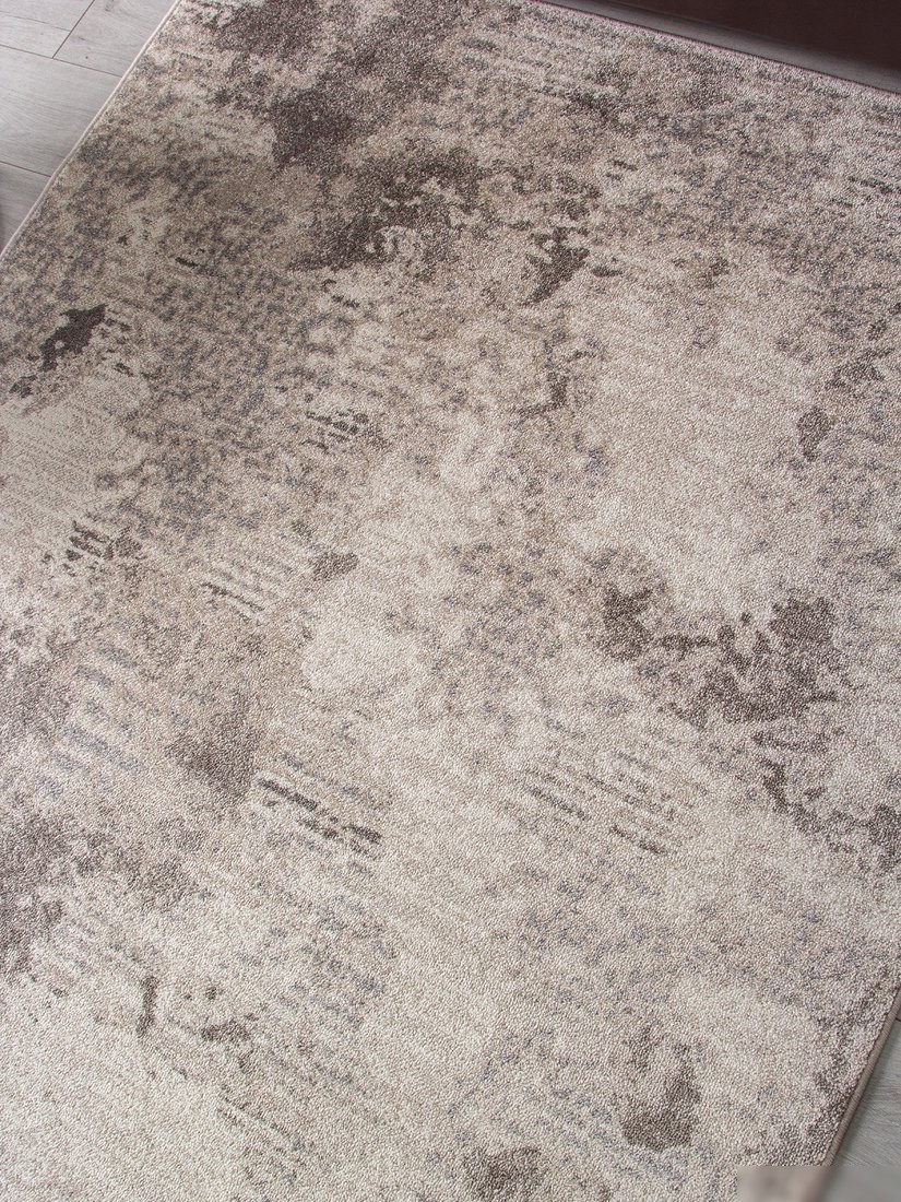 Ковер для жилой комнаты Merinos Tornado F152-STAN-BEIGE-BROWN (1x2)