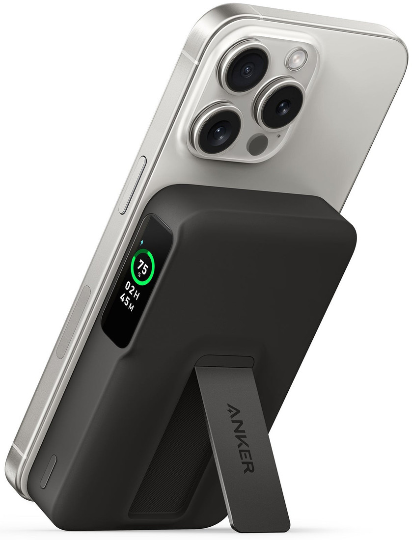 Внешний аккумулятор Anker MagGo Power Bank A1654 10000mAh (черный)