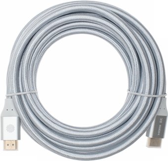 Кабель CACTUS CS-HDMI.2.1-5 (5 м, серебристый)