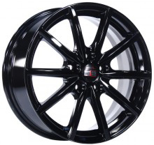 Литые диски Alcasta M63 15x6" 4x98мм DIA 58.6мм ET 35мм Black