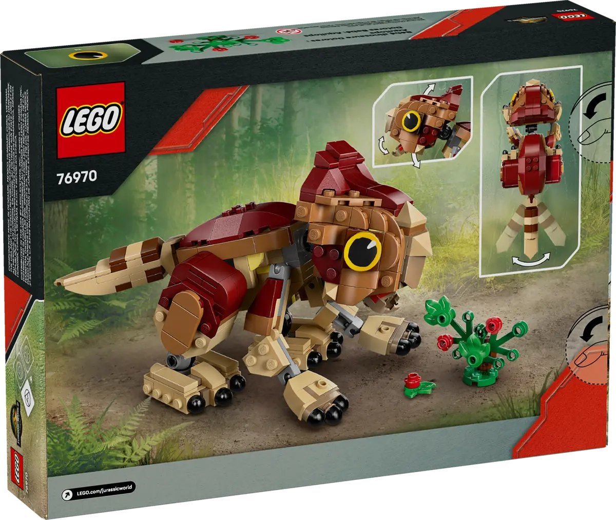 Конструктор LEGO Jurassic World Детёныш динозавра Долорес: Аквилопс 76970