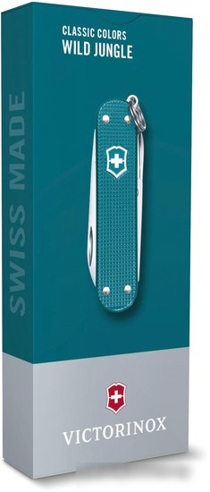 Мультитул Victorinox Classic Alox SD Colors (зеленый)