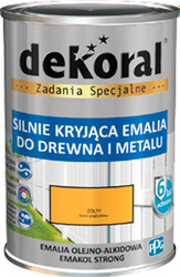 Эмаль Dekoral Emakol Strong 0.9 л (кофе светлый)