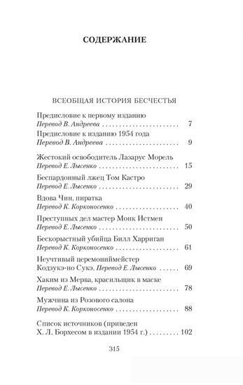 Книга издательства Азбука. Всеобщая история бесчестья (2023) (Борхес Х.Л.)