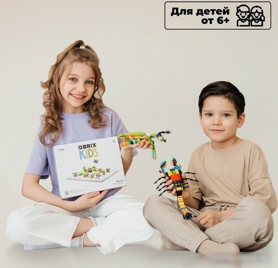 Конструктор QBRIX Kids Тотемные животные