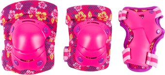 Комплект защиты Tech Team Safe Fit Teens 2.0 NN012009 (L, розовый)