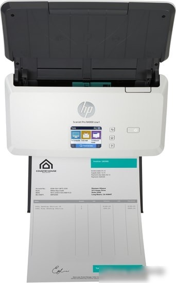 Сканер HP ScanJet Pro N4000 snw1 6FW08A