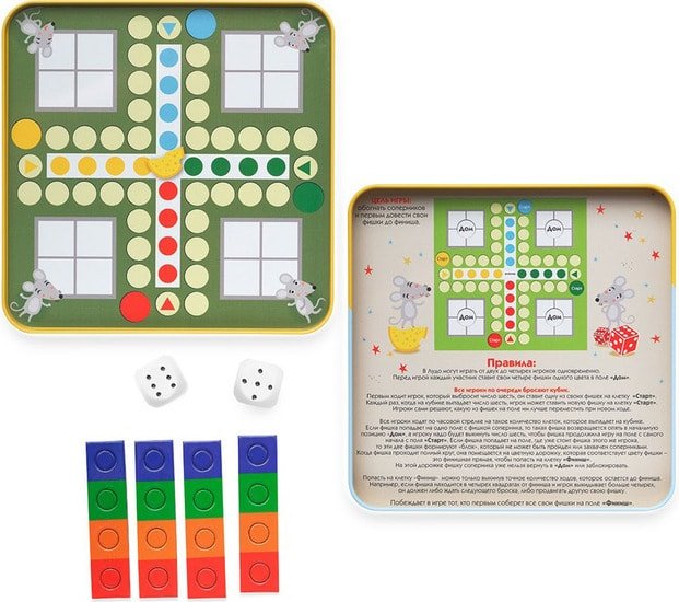 Настольная игра Bumbaram Лудо IM-1004