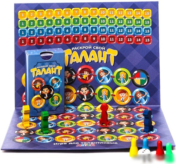 Настольная игра Play Land Раскрой свой Талант. Для детей L-169