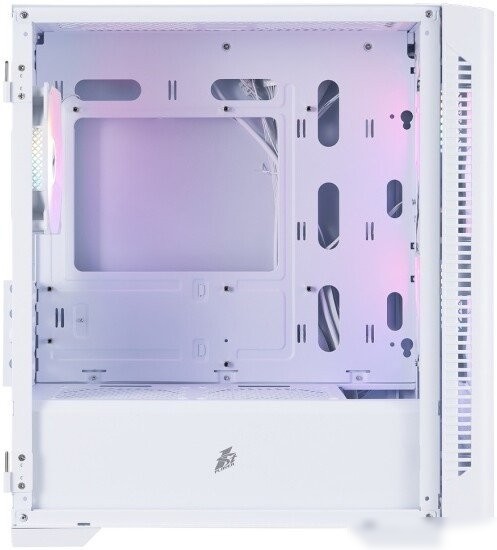 Корпус 1stPlayer D4-M FRGB (белый)