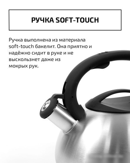 Чайник со свистком TimA WTK059