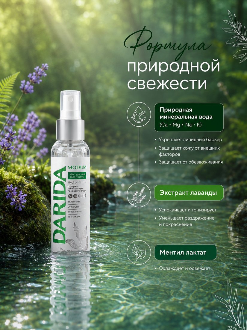 Modum Darida Hydro Mineral 100 мл