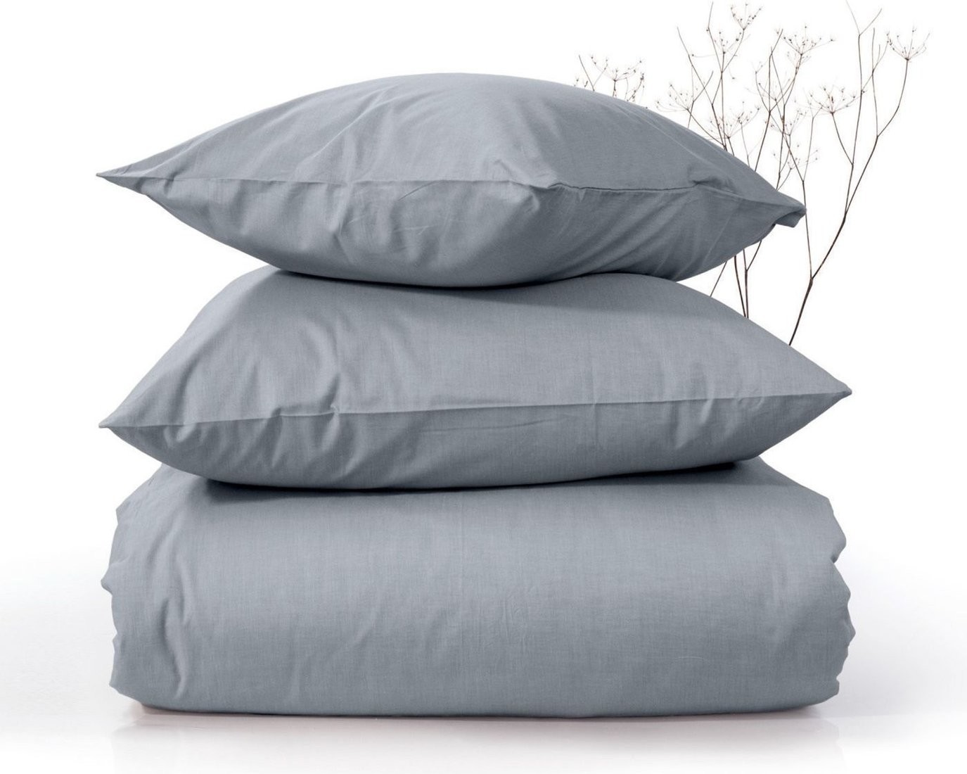 Постельное белье Verossa Melange на резинке 200x200x30 927223 (Indigo)