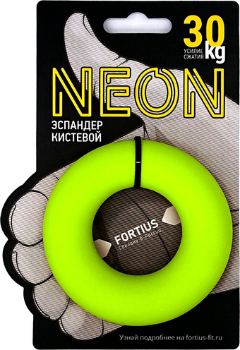 Эспандер Fortius Neon H180701-30FY (30 кг, желтый)
