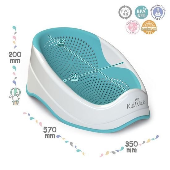 Горка для купания Kidwick Дельфин KW293600 (бирюзовый)