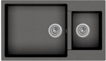 Кухонная мойка Longran Enigma ENG860.500 15 (оникс)