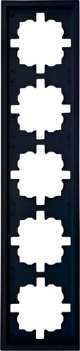 Рамка Lezard Zima 704-4200-150 (черный брахат)