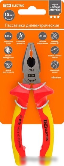 Плоскогубцы TDM Electric SQ1010-0102