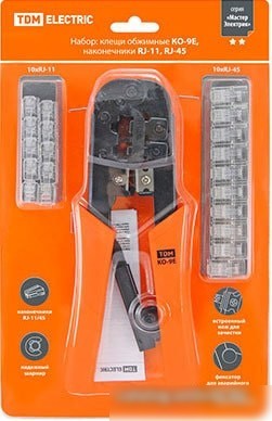 Клещи обжимные TDM Electric SQ1001-0207