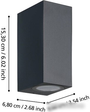 Уличный настенный светильник Eglo Jabaga 900276