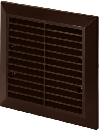 Вентиляционная решетка Awenta Classic T40aBR 17x17 (коричневый)