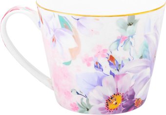 Кружка Elan Gallery Акварель New Bone China 420643 (розовый)