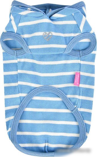 Футболка Pinkaholic Mamours с капюшоном NATA-TS7565-BL-L (голубой)