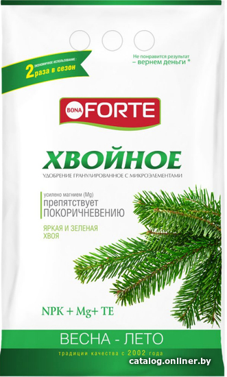Удобрение Bona Forte Хвойное весна-лето BF23010251 2 кг Удобрение Bona Forte Хвойное весна-лето BF23010251 2 кг