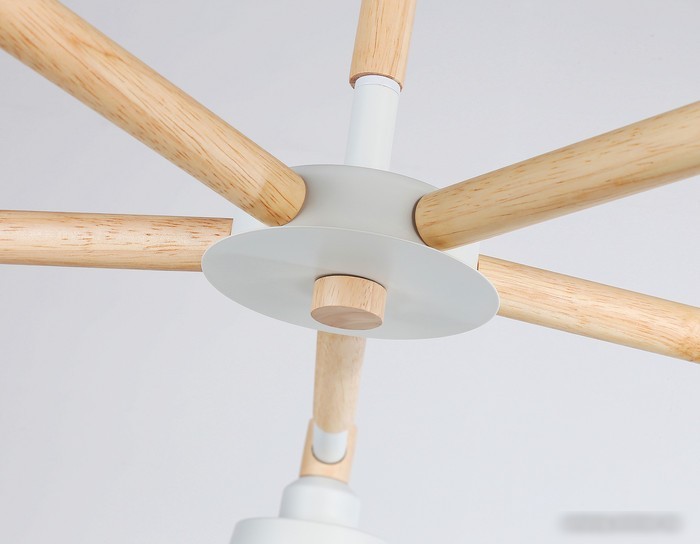 Люстра средней высоты Ambrella TR82208/5 WH/LW