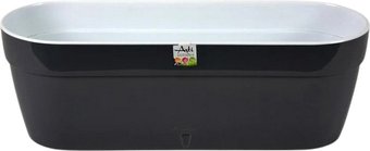 Вазон Santino Asti 500 AST500ANT/WHT (антрацит/белый)
