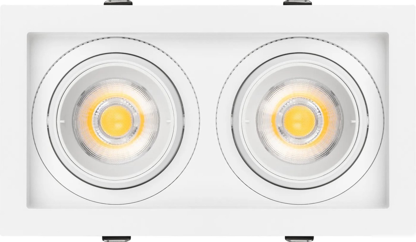 Точечный светильник Arlight MS-VORTEX-BUILT-S210x117-2x20W Day4000 WH-WH 40 deg 057768