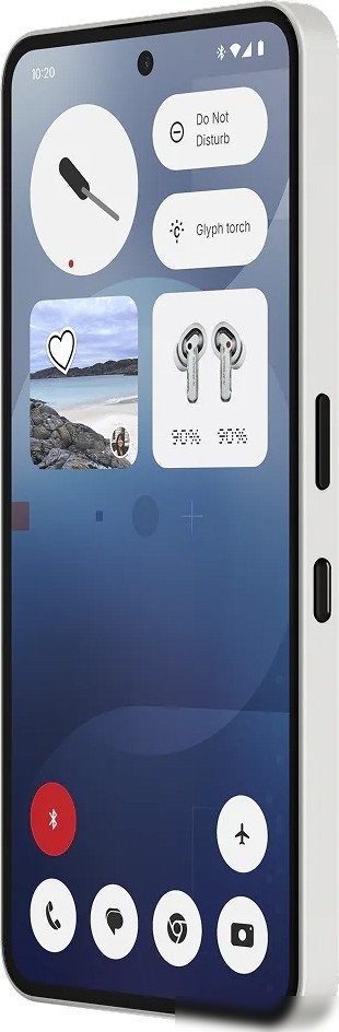 Телефон Nothing Phone (3a) 8GB/128GB (белый)