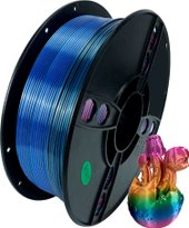 Пластик Kingroon PLA Silk 1.75мм B01891 (1кг, Rainbow Universe)