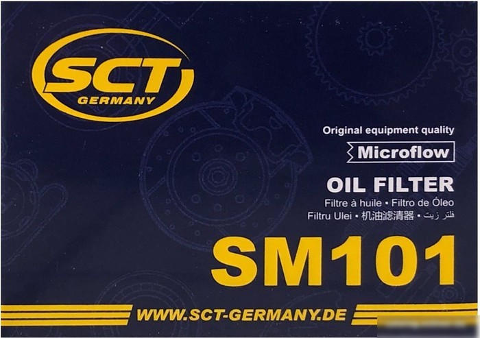 Масляный фильтр SCT SM101