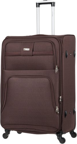 Чемодан-спиннер L'Case Barcelona YY-8183 (L, кофе)