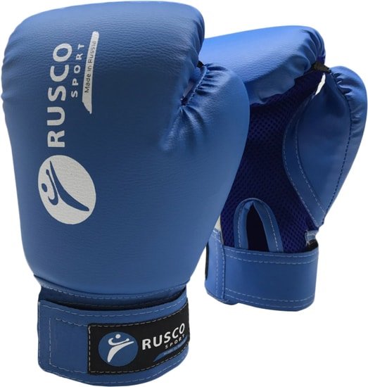Перчатки для единоборств Rusco Sport 8 Oz (синий)