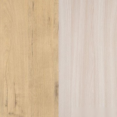 Кровать Ormatek Proson Milton с ПМ 120x200 (бунратти/ясень шимо светлый)