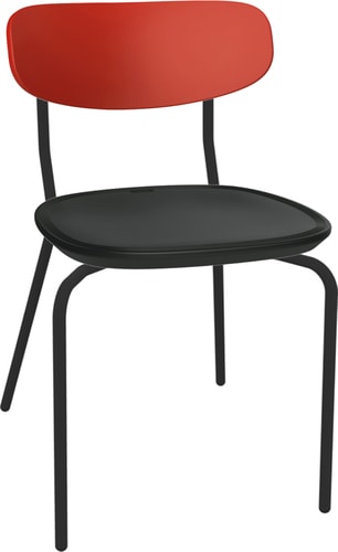 Стул Sheffilton SHT-S85М-2 (красный/черный/черный муар)