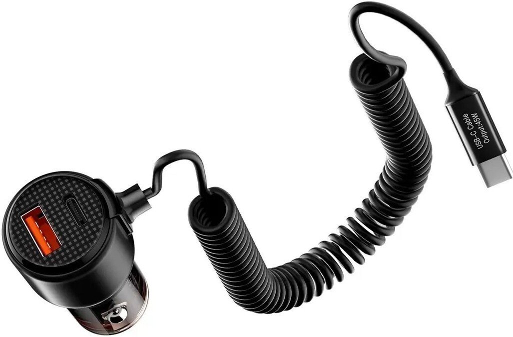 Автомобильное зарядное XO 110W CC59 (черный)
