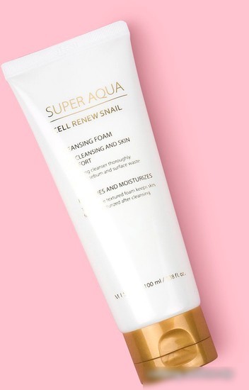 Missha Пенка для умывания Super Aqua Cell Renew Snail регенерирующая (100 мл)
