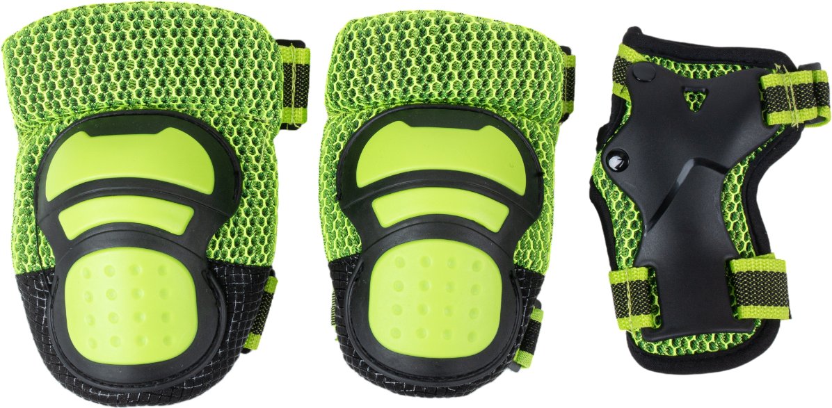 Комплект защиты Tech Team Safe Fit Teens 4.0 NN013940 (S, зеленый) Комплект защиты Tech Team Safe Fit Teens 4.0 NN013940 (S, зеленый)
