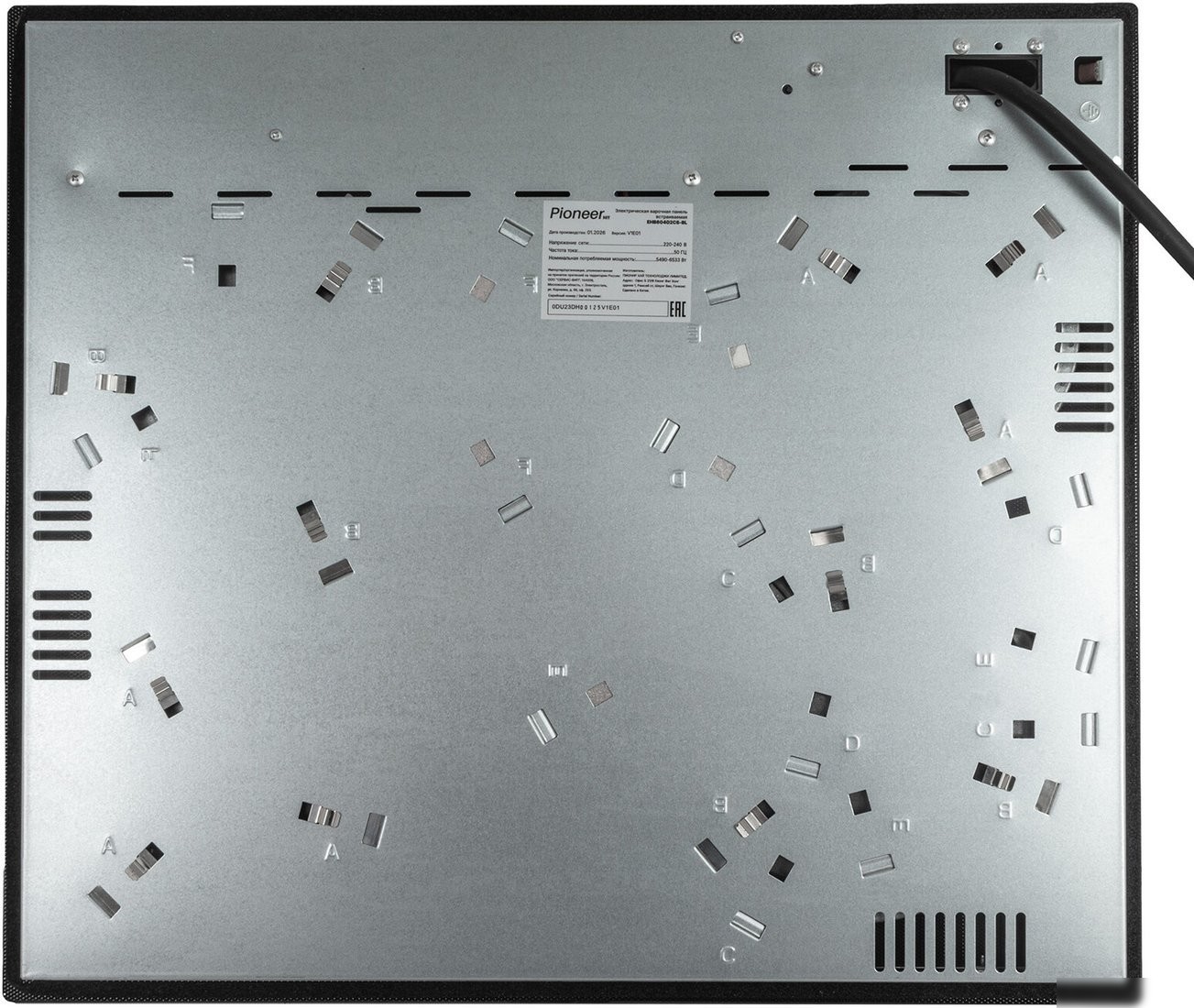 Варочная панель Pioneer EHB60402CS-BL